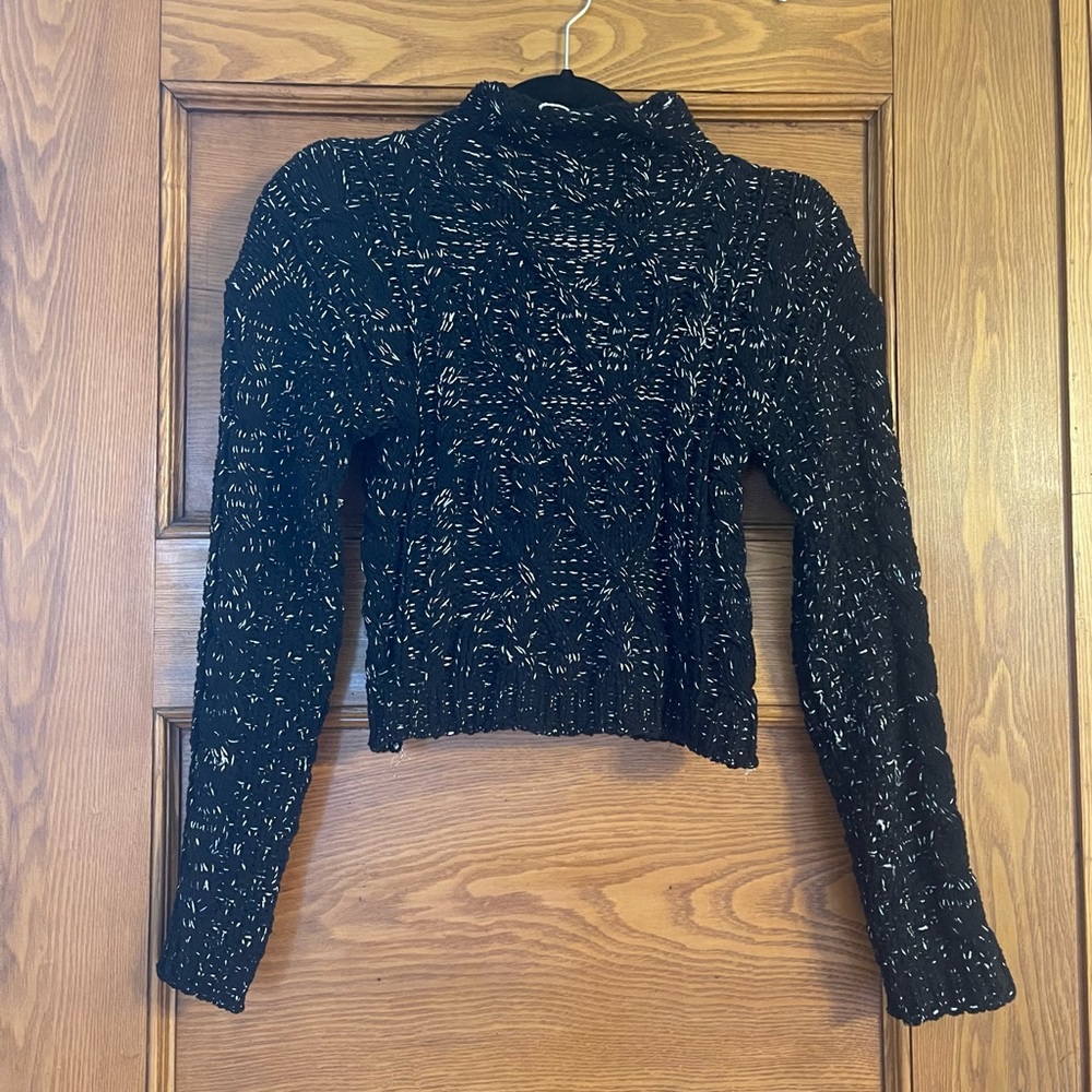 Sparkly black sweater